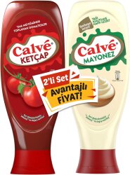 Calve Ketçap+mayonez Set 610gr-550 Gr. - 