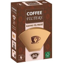 COFFEE FİLTRES TİME FİLTRE KAĞIDI 80'Lİ (1X4) (*18) - 