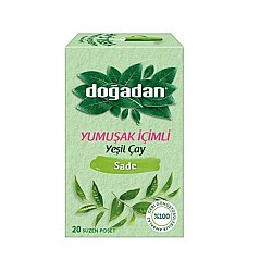Doğadan Bitki Yeşil Çay Sade Yumuşak İçimli 1,1 Gr 20 Li - DOĞADAN