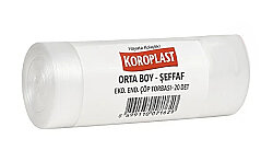 Koroplast Eko End. Orta Boy Şeffaf 55x60 20li - 