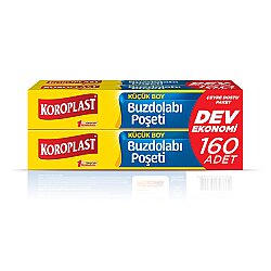 Koroplast Buzdolabı Poşeti Dev Küçük 160lı - 