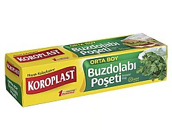 Koroplast Buzdolabı Poşeti Tekli Orta 20li - KOROPLAST