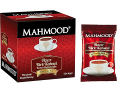 Mahmood Hazır Türk Kahvesi Sade 6 Gr x12 - 