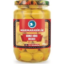 MARMARA BİRLİK BİBER DOLG 400GR CAM 141-160(6*) - MARMARA BİRLİK
