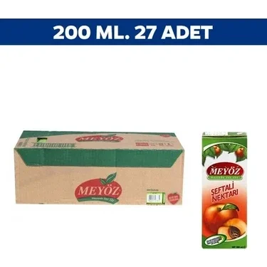 Meyöz Meyöz 200 Ml Şeftali x27 Ürün Görseli