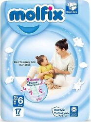 Molfix Jumbo S6 Extra Large 17'li - 