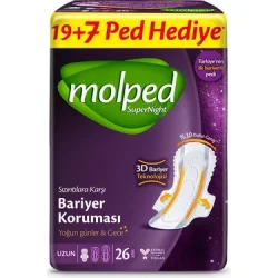 Molped Süper Night Mega Süper Gece 26'lı - MOLPED