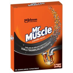 MR MUSCLE LAVABO AÇICI 2'Lİ 50 GR. (24*) - MR MUSCLE