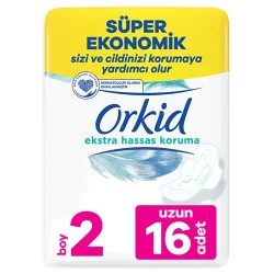 Orkid Extra Hassas Dörtlü S2 16'lı x12 - ORKİD