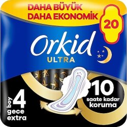 ORKİD ULTRA ANNEKIZ S4 GECE EXTRA 20'Lİ (12*) - ORKİD