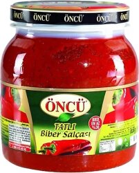 ÖNCÜ SALÇA BİBER 1650 GR. TATLI (6*) - ÖNCÜ