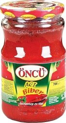ÖNCÜ SALÇA BİBER 700 GR. ACI (12*) - ÖNCÜ