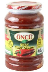 ÖNCÜ SALÇA BİBER TATLI 900 GR PET (12*) - ÖNCÜ