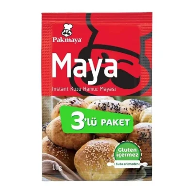 Kent Pakmaya Instant Maya 10 Gr.*3 Lü Ürün Görseli