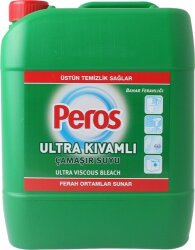 PEROS 4 LT. ULTRA ÇAMAŞIR SUYU YEŞİL BAHAR (4*) - PEROS