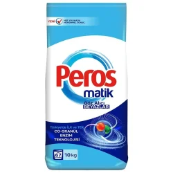 Peros Matik 10 Kg. Göz Alıcı Beyazlar - PEROS