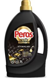 PEROS SIVI DETERJAN 3 LT. SİYAHLAR (4*) - PEROS