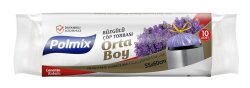 Polmıx Büzgülü Çöp Torbası Orta Lavanta * - POLMIX