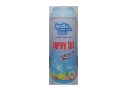 SARAY TUZ TUZLUKLU 500 GR.İYOTLU (20*) - 