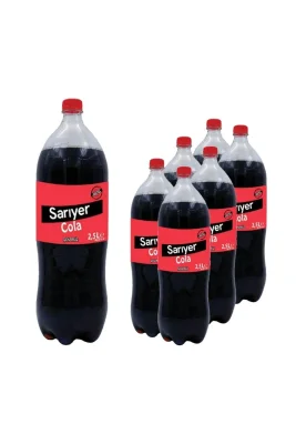 Sariyer Sarıyer Pet Cola Şekersiz 2,5 Litre x6 Ürün Görseli