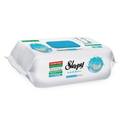 Sleepy Easy Clean Yüzey Temizlik Havlusu Doğa Seri Mavi Okyanus 100'lü - SLEEPY