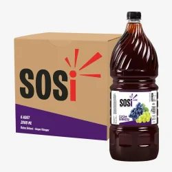 Sosi Üzüm Sirkesi 1000 ML x12 - 