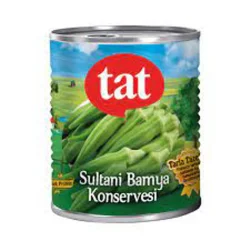 Tat Konserve Bamya Sultani Teneke 800 Gr. - TAT