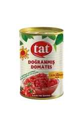 Tat Doğranmış Domates Teneke 400 Gr. - TAT