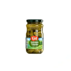 Tat Kornişon Turşu (No:0) Cam 350 Gr. - TAT