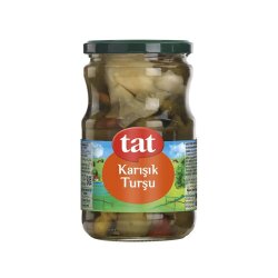 TAT TURŞU 650 GR.KARIŞIK CAM (12*) - TAT