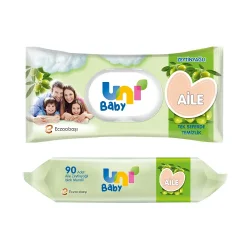 Unı Baby Islak Havlu 90'lı Z.yağlı - UNI BABY