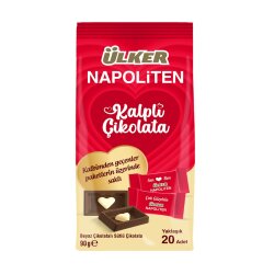 Ülker Çikolata Nap.sütlü 90 Gr. Kalpli x12 - ÜLKER