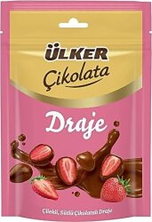 Ülker Draje Bisk. Çilek 80 Gr x10 - ÜLKER