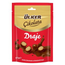 ÜLKER DRAJE BİSK. ÇİKO. 67 GR.(14*) 1494-00 - ÜLKER
