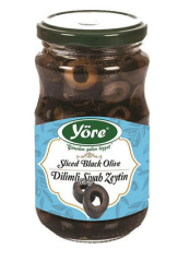 YÖRE SİYAH ZEYTİN DİLİMLİ 370 CC KVNZ(1*)(12*) - YÖRE