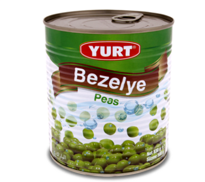 Yurt Yurt Bezelye Teneke 830 Gr. Ürün Görseli
