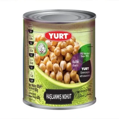Yurt Yurt Haşlanmış Nohut 800 Gr. Ürün Görseli