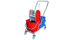 CEYMOP KROM ÇİFT KOVALI TEMİZLİK SETİ PLASTİK PRESLİ - CEYMOP