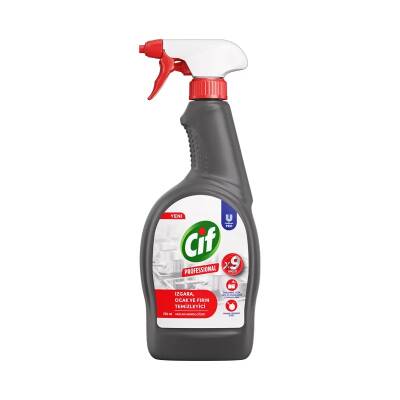CİF PROFESSİONAL OCAK FIRIN TEMİZLEYİCİ 750 ML - 1