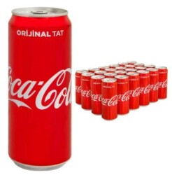 Coca Cola Kutu 330 Ml x24 - COCA COLA