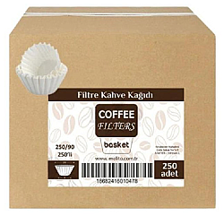 Coffee Fılters Brown 250/90 250 Li Kahve Filtre Kağıdı 1c08381 - COFFEE FİLTERS