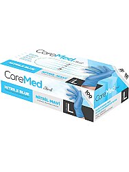 Coremed Mavi Nitril Pudrasız Muayene Eldiveni L - COREMED