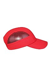 Darbe Emici Ve Yüksek Havalandırmalı Fileli Güvenlik Kaskı Model Shl-03 -16/12 Kırmızı - 