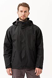 Davraz 3n1 Parka – Çıkarılabilir İç Montlu, Suya & Rüzgâra Dayanıklı, Kışlık Erkek Parka Siyah - 