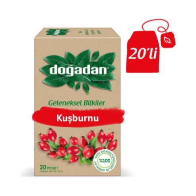 Ofçay Doğadan Kuşburnu Bitki Çayı 20'li Ürün Görseli