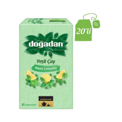 Ofçay Doğadan Yeşil Çay Nane Limon Bitki Çayı 20'li Ürün Görseli