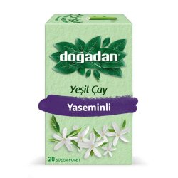 Doğadan Yeşil Çay Yaseminli Bitki Çayı 20'li - 