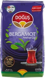 DOĞUŞ BERGAMOT AROMALI SİYAH ÇAY 1000 GR 12'Lİ MET. - DOĞUŞ