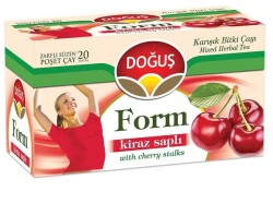 DOĞUŞ FORM KİRAZ SAPLI BİTKİ ÇAYI 20Lİ (12) - 2