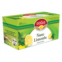 Doğuş Yeşil Çay Limonlu Bitki Çayı 20'li - DOĞUŞ